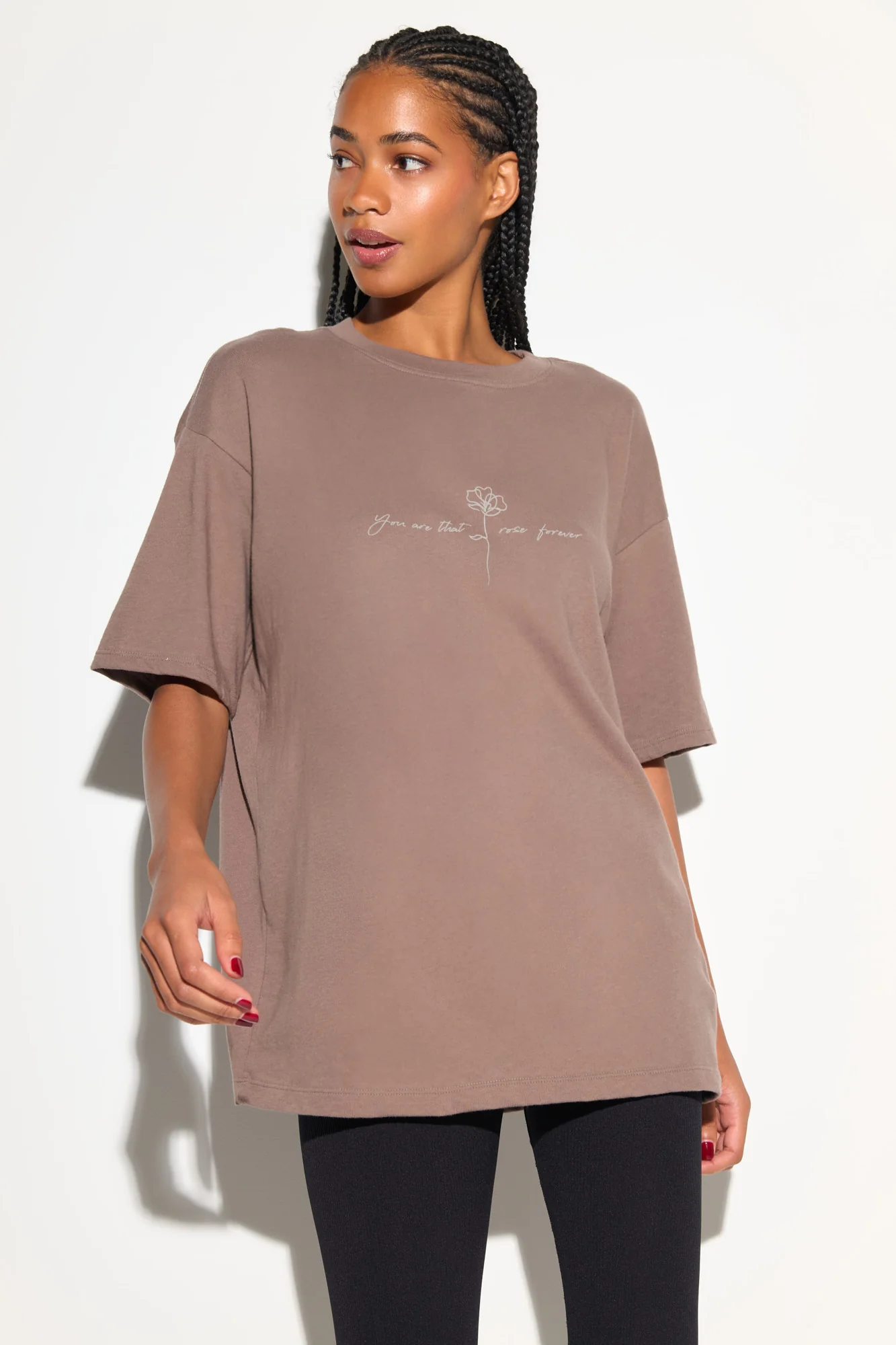SG x Atticus That Rose Boyfriend Tee - Image 6